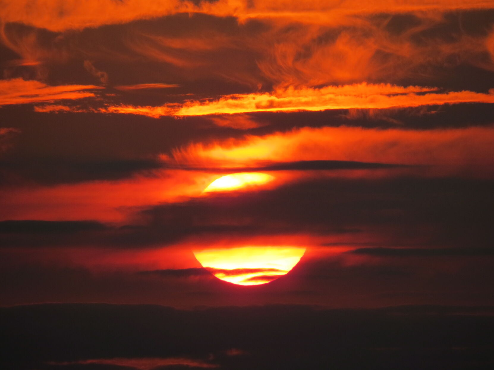 Stunning sunset